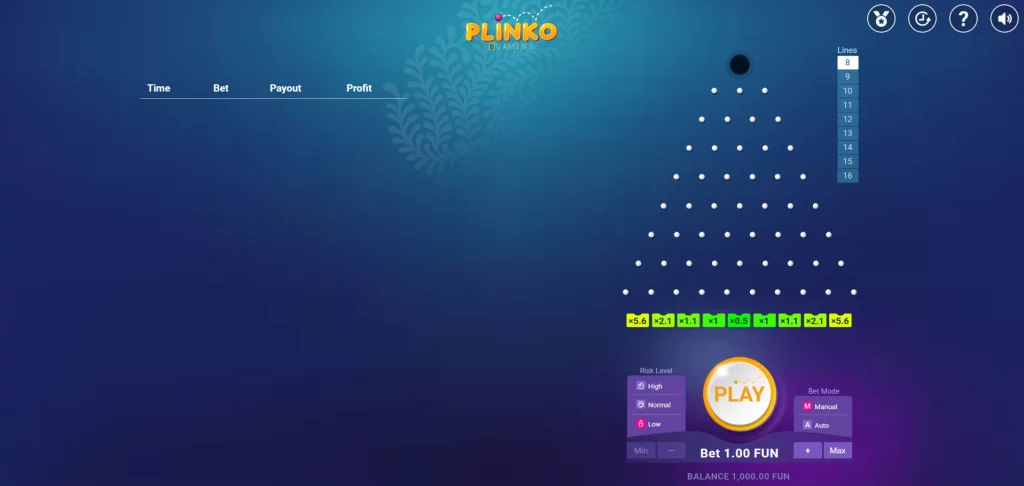 plinko game demo